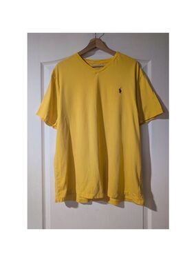 Polo Ralph Lauren | Men's Classic Fit V-neck Tee In Yellow